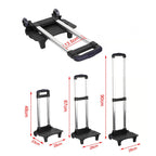 Kids Backpack Trolley Foldable Luggage Cart with Telescopic Handle