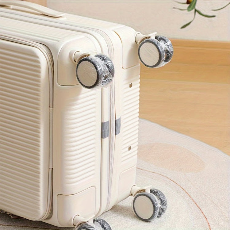 Dustproof Suitcase Protectors Wheel, Luggage Wheel Covers, Disposable Trolley Case Accessories