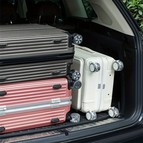 Dustproof Suitcase Protectors Wheel, Luggage Wheel Covers, Disposable Trolley Case Accessories
