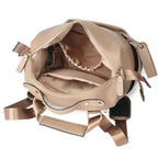 Multi-Function Leather Diaper Bags, Large Capacity Baby Bags for Baby Care, Changing Bags for Mom
