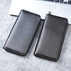 Large Wallet Clutch Bag, Long Men's Zipper Wallet, Business Card Wallet, Mobile Phone Bag