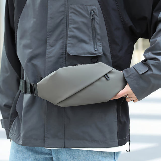 Men Waterproof Running Waist Bag Minimalist Outdoor Crossbody Fanny Pack