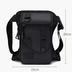 Tactical Motorcycle Leg Bag for Men Utility Thigh Bag Waist & Shoulder Pack