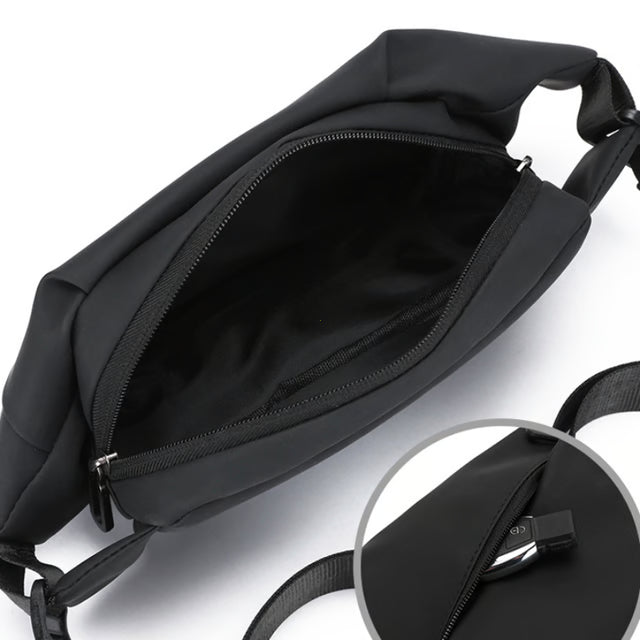 Men Waterproof Running Waist Bag Minimalist Outdoor Crossbody Fanny Pack