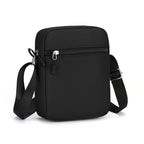 Shoulder Bag, Durable Mini Black Mobile Phone Bag, Waist Pack for Men