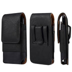Premium Leather Phone Holster Belt Clip Case for Men Waist Pouch Holder