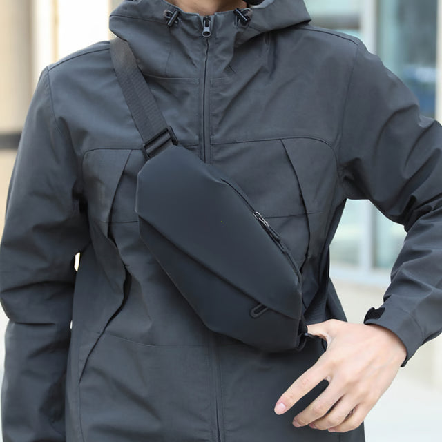 Men Waterproof Running Waist Bag Minimalist Outdoor Crossbody Fanny Pack