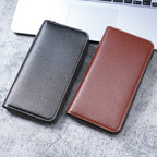 Large Wallet Clutch Bag, Long Men's Zipper Wallet, Business Card Wallet, Mobile Phone Bag