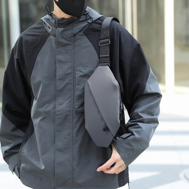 Men Waterproof Running Waist Bag Minimalist Outdoor Crossbody Fanny Pack